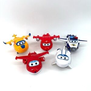 Super Wings Classic Team Set Transforming Toy Set plus 1 extra